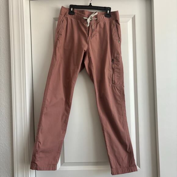 Vuori Women’s Ripstop Pants Drawstring Mauve Size Small - Picture 2 of 15